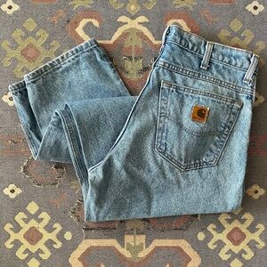 Vintage 1990s Carhartt Jeans Style B17STW Size 34X30